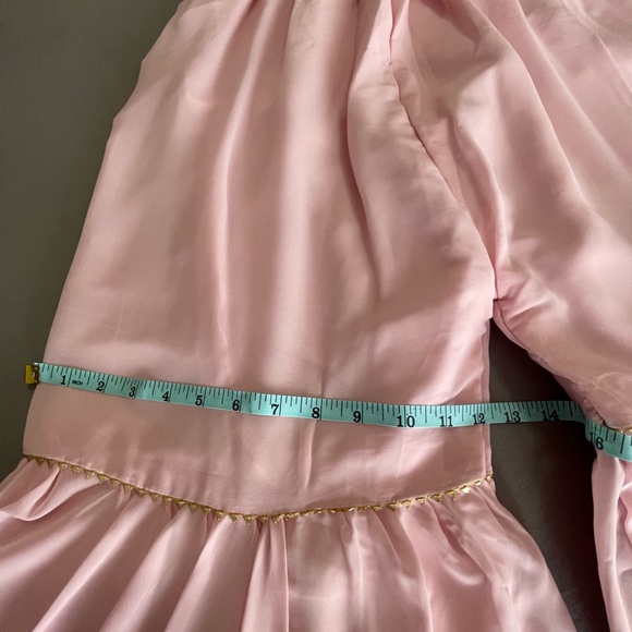 Brand New- Pink and Gold Sequinned Kurti with Sharara and dupata - Picture 7 of 12